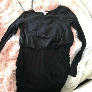 Leith black dress size medium